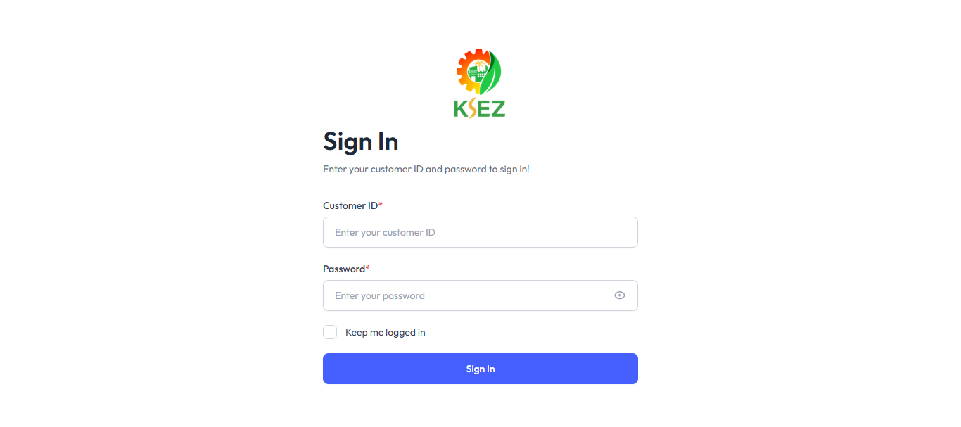 Billing System Login