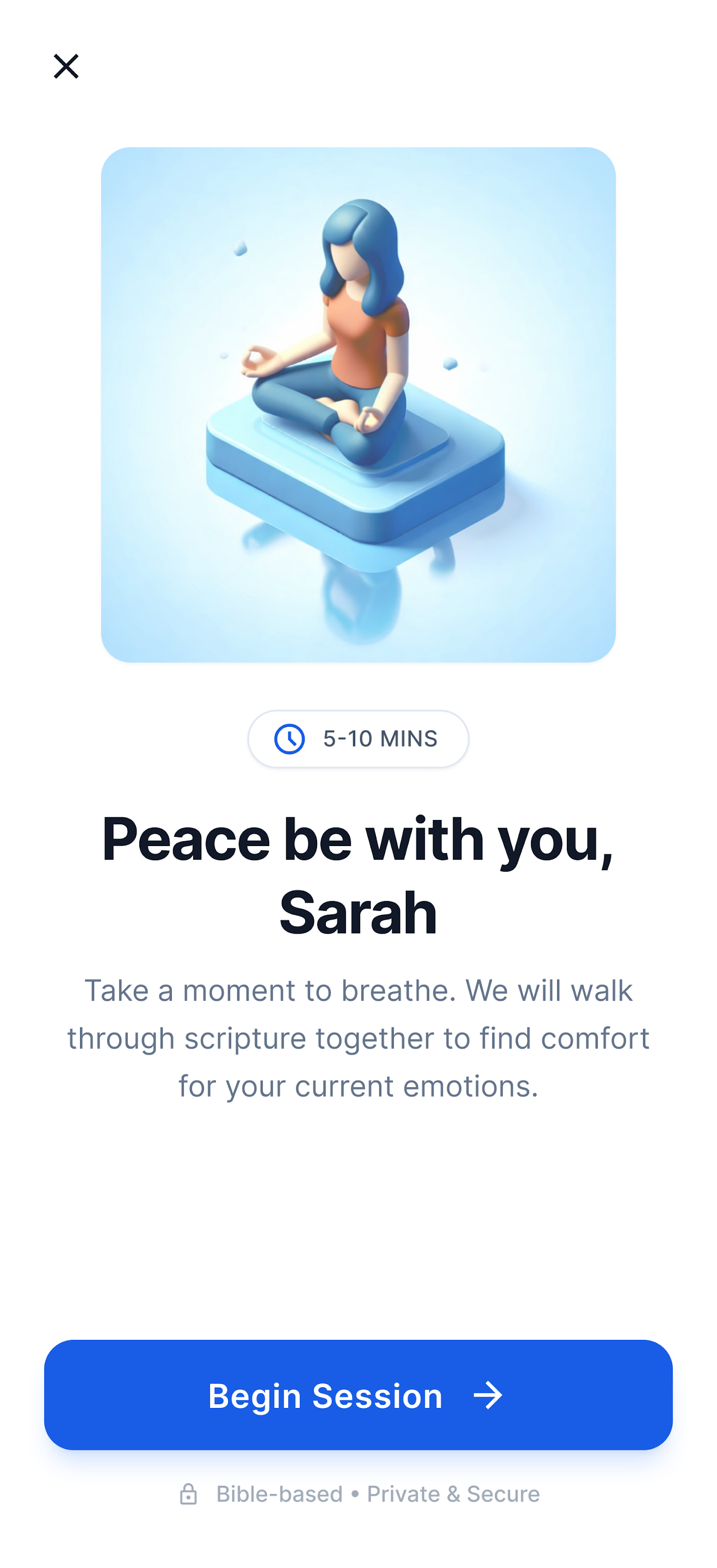 FaithFeel Guided Mindfulness Session